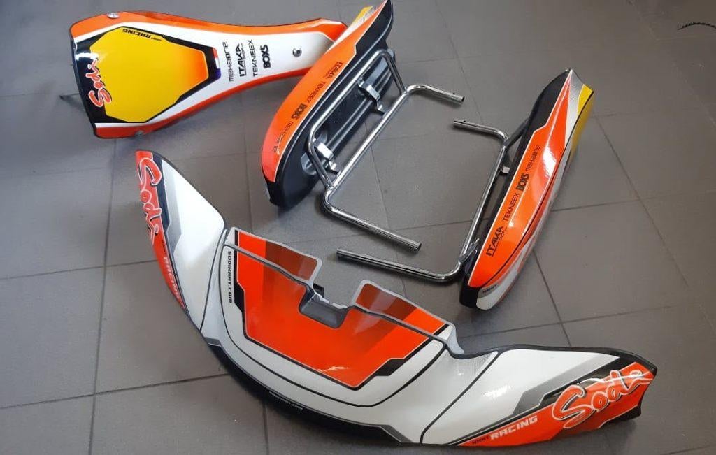 Te koop: bumperset Sodi kart, Sport en Fitness, Karting, Ophalen, Nieuw, Onderdelen Kart