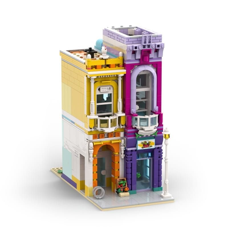 Lego MOC - 122438 Hair Salon, Kinderen en Baby's, Speelgoed | Duplo en Lego, Ophalen of Verzenden, Zo goed als nieuw, Lego