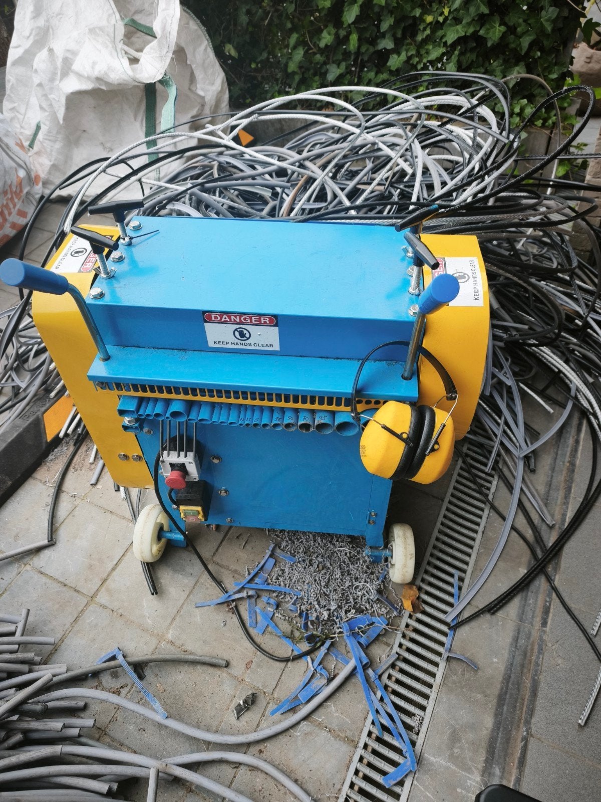 kabelpelmachine, Doe-het-zelf en Bouw, Ophalen of Verzenden, Zo goed als nieuw