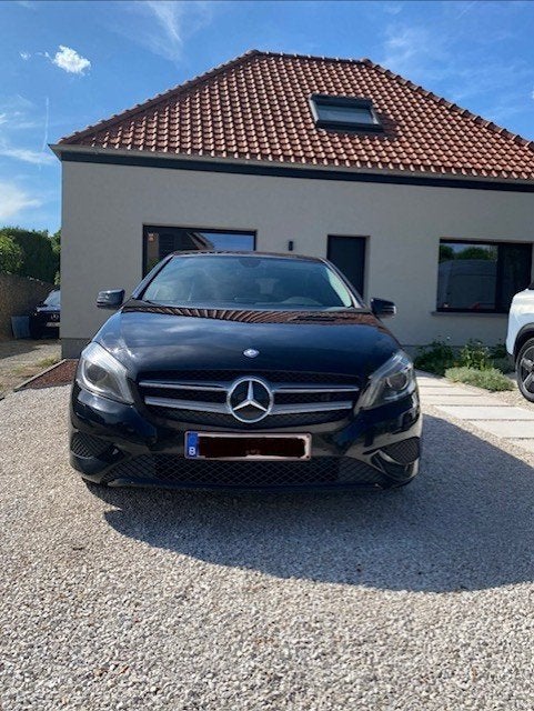 MERCEDES-BENZ A180 CDI, Auto's, Automaat, Euro 5, Zwart, Leder en Stof