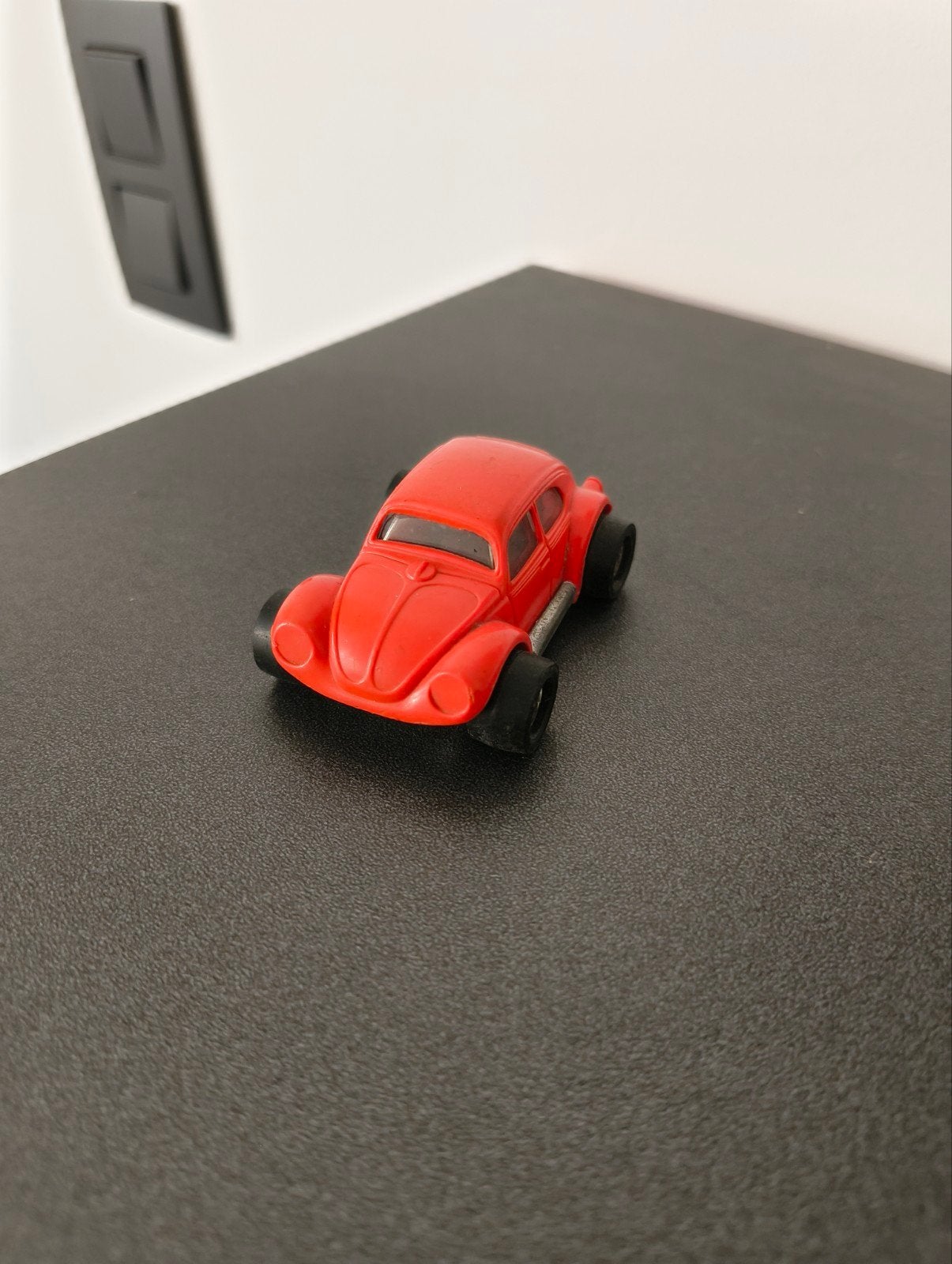 Tonka Totes VW Kever (Jaren '70) – Rode Volkswagen Beetle, Hobby en Vrije tijd, Ophalen of Verzenden, Auto