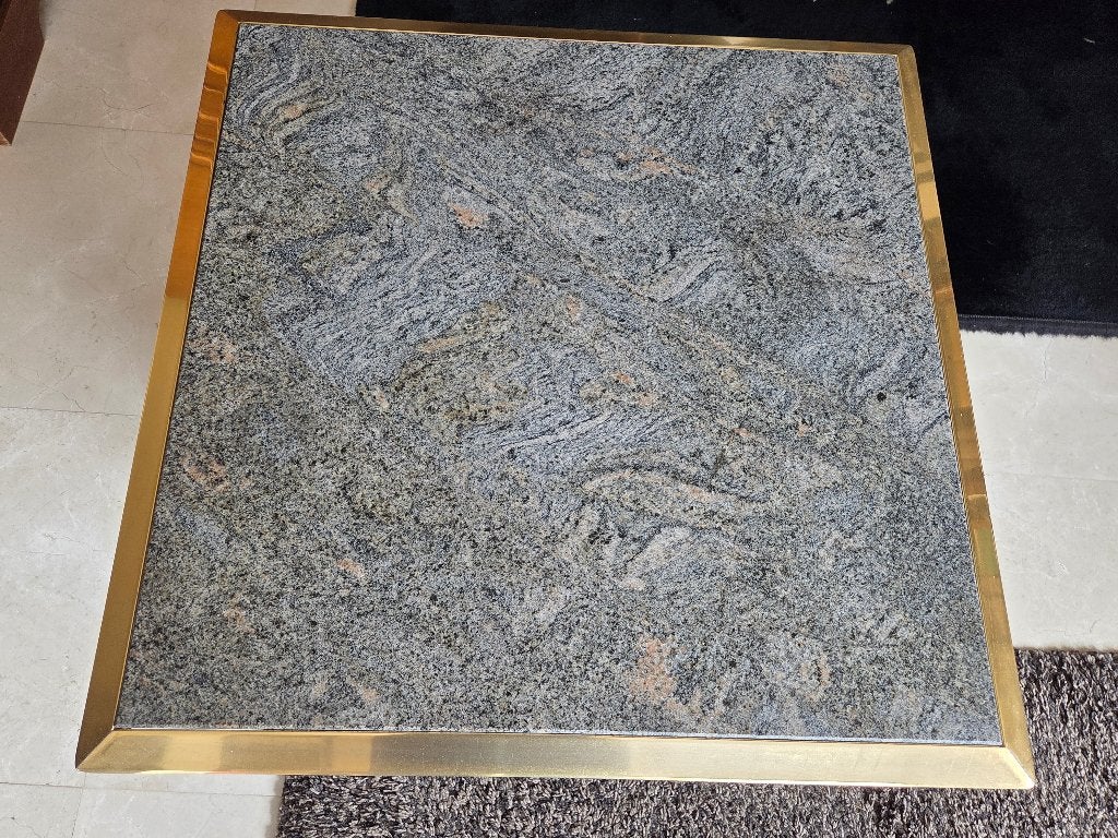 Bijzettafel marmer, Ophalen, Klassiek, Vierkant, 55 tot 75 cm