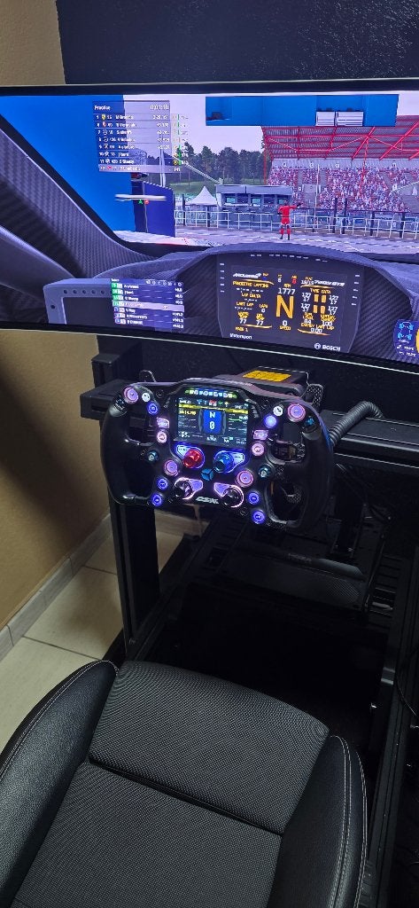 simulateur pro avec écran et pc, Informatique & Logiciels, Enlèvement, Comme neuf