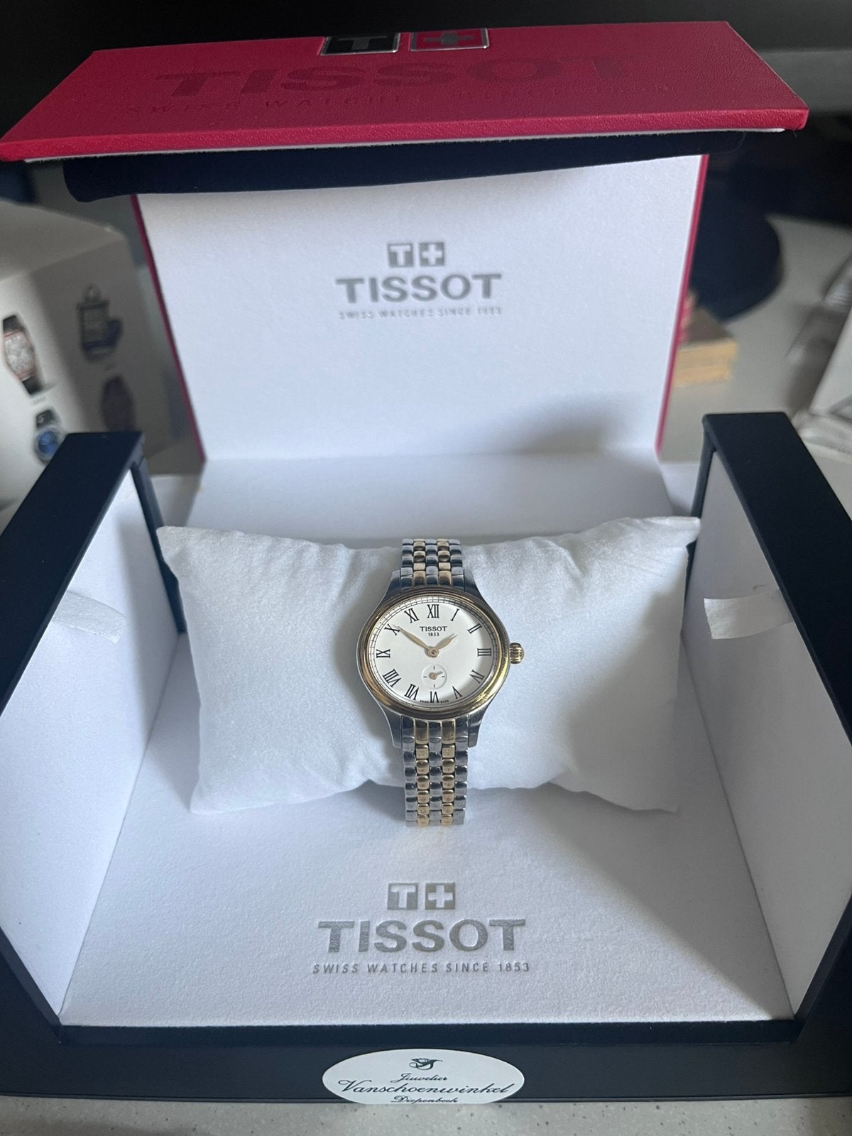 TISSOT BELLA ORA PICCOLA T103.110.22.033.00, Enlèvement, Comme neuf