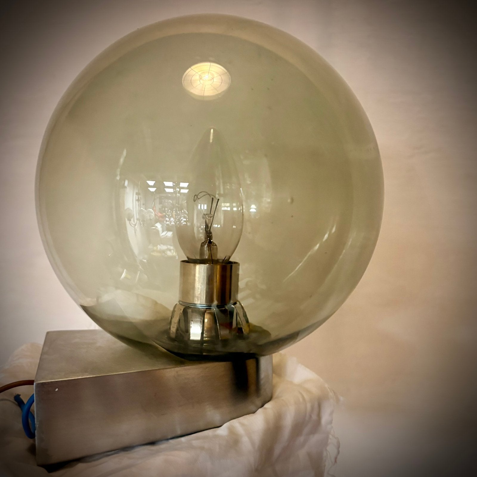 Lampe murale des années 70, Maison & Meubles, Enlèvement ou Envoi, Comme neuf