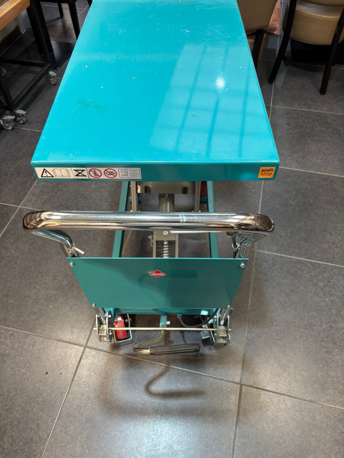 Transpalet met hefvermogen 750 kg nieuw nooit gebruikt, Huis en Inrichting, Ophalen, Zo goed als nieuw