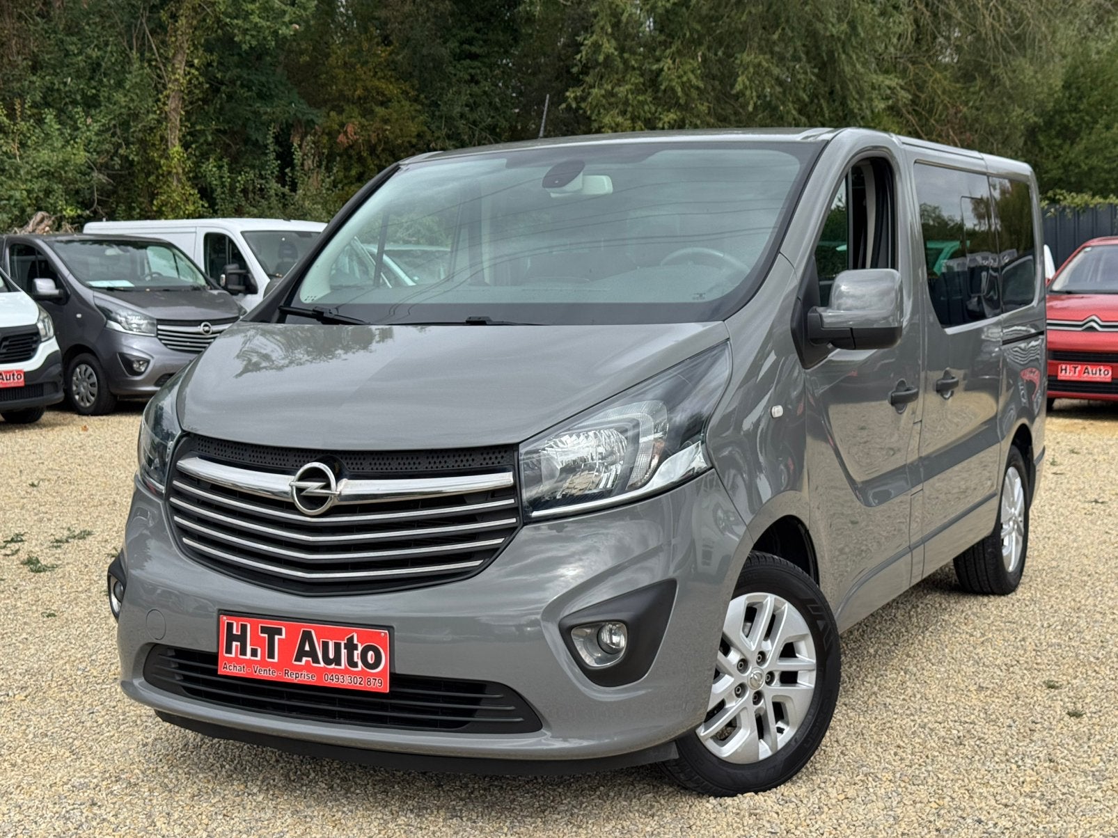 Opel Vivaro 1.6 Cdti/8 Places/Familiale/Airco/Garantie/Tvac, Autos, Euro 6, Entreprise, Boîte manuelle, Entretenue par le concessionnaire