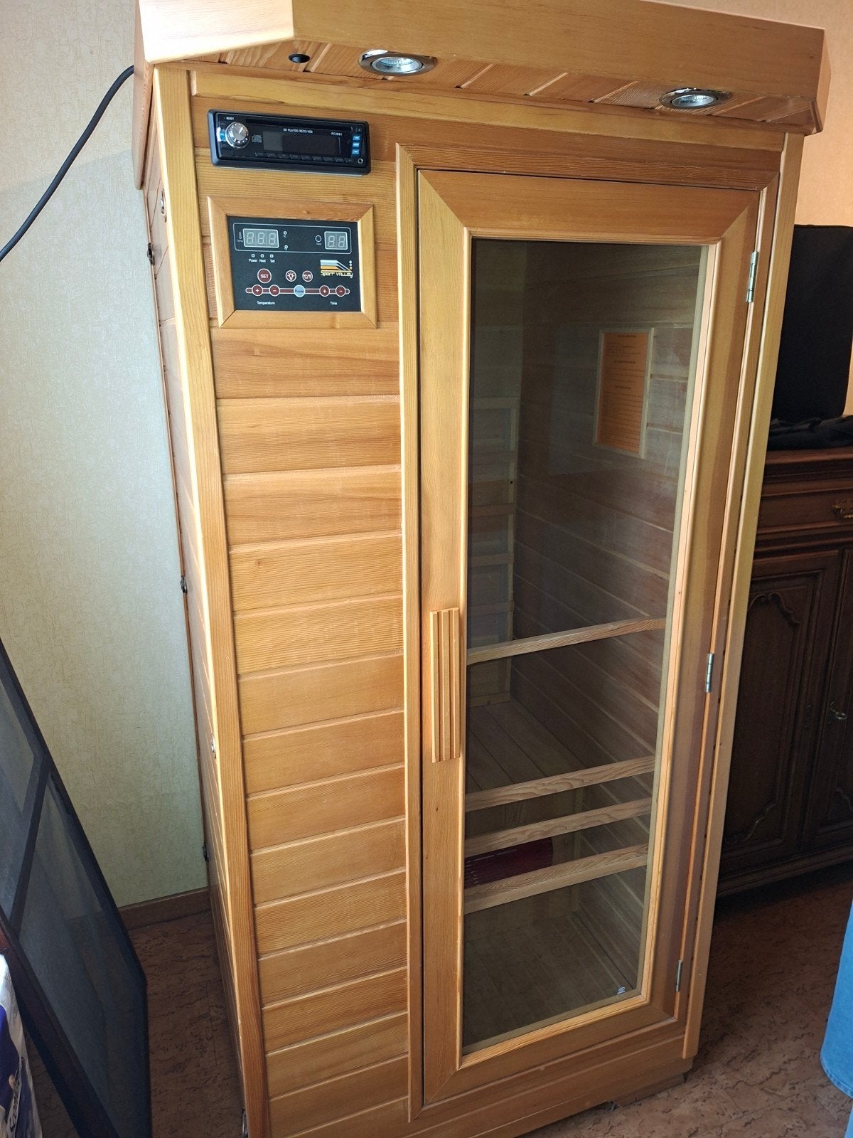 Infraroodsauna Sport Valley in zeer goede staat., Sport en Fitness, Sauna, Ophalen, Infrarood