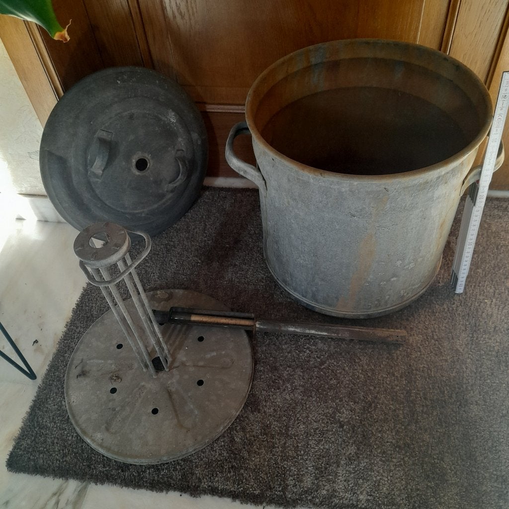 oude steriliseerketel (compleet, met thermometer), Antiek en Kunst, Ophalen