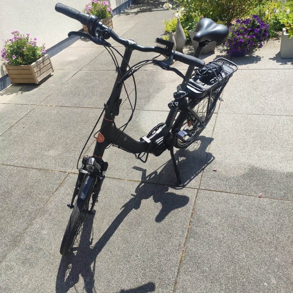elektrische vouwfiets Jools little Big One, Heren, Versnellingen, Zo goed als nieuw, Trommelrem