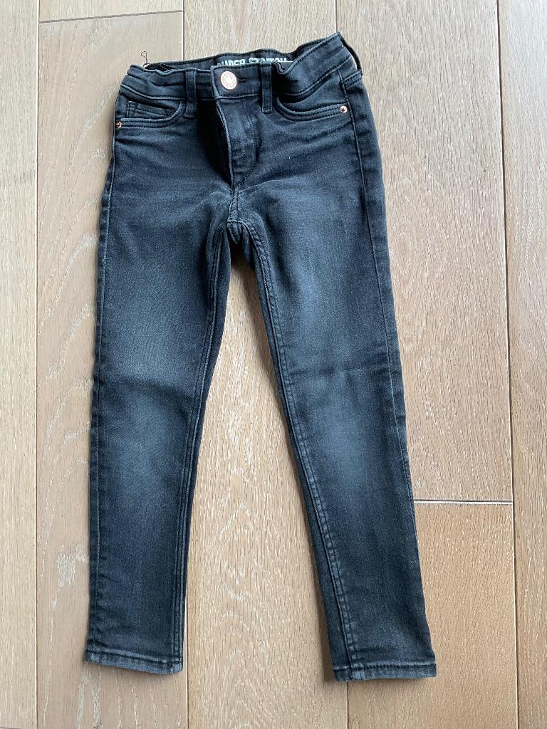 Broek skinny zwart maat 110, Kinderen en Baby's, Kinderkleding | Maat 110, Ophalen of Verzenden, Zo goed als nieuw, Meisje, Broek