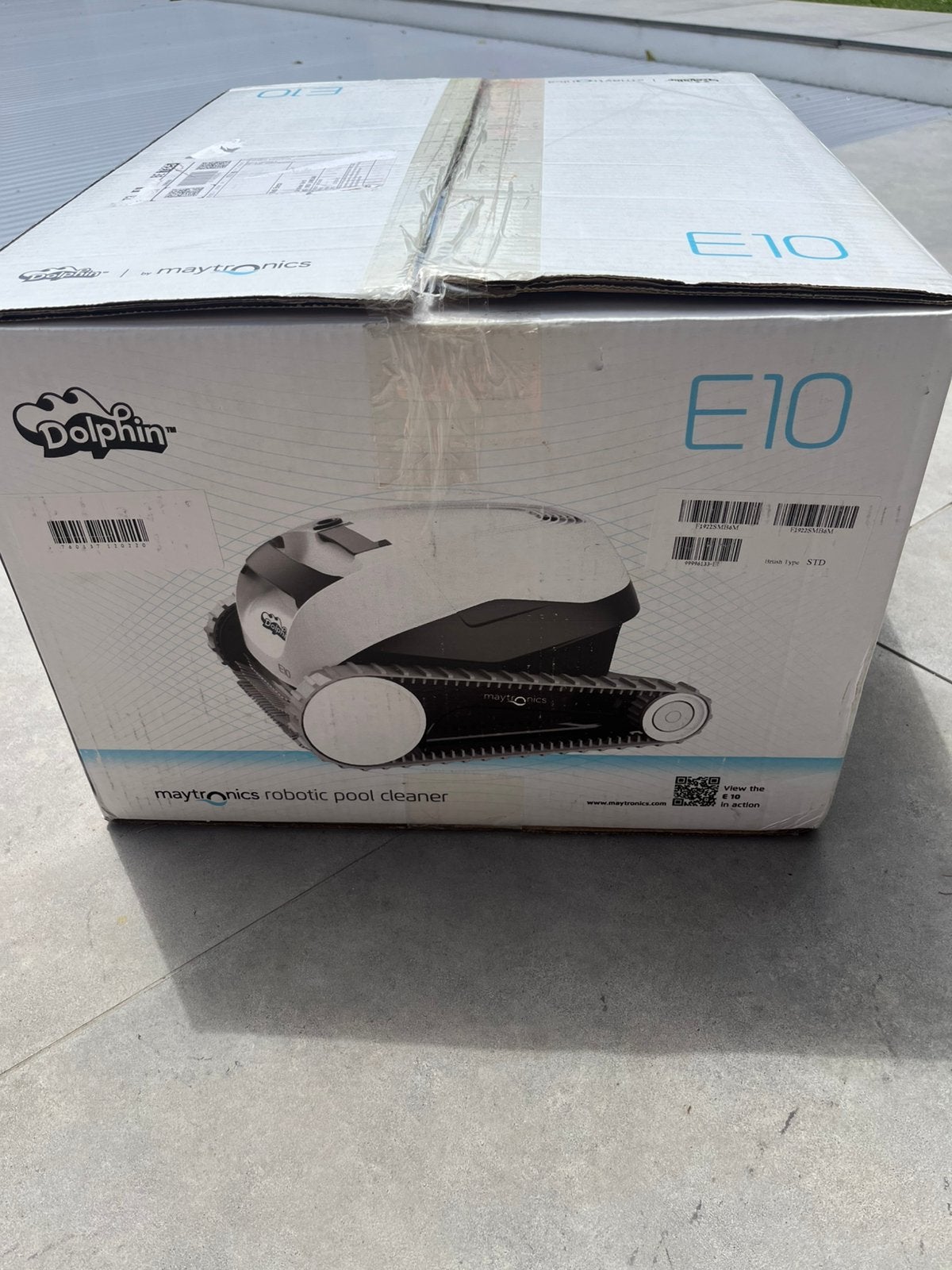 Zwembadrobot, Ophalen, Zo goed als nieuw