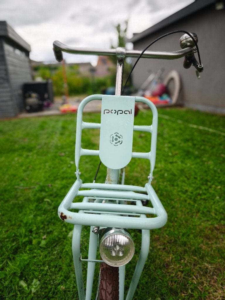 Popal mintgroen transportfiets 26", Terugtraprem, Gebruikt, Handrem, Popal