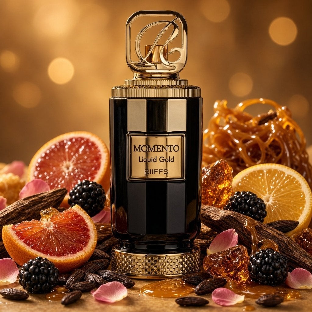 Riiffs Momento Liquid Gold | Decants 3/5/10 ml | Origineel, Ophalen of Verzenden, Nieuw