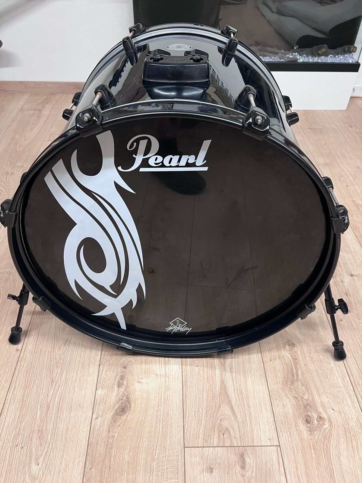 Bassdrum 22” Pearl , Joey Jordisson signature series, Ophalen, Zo goed als nieuw, Pearl