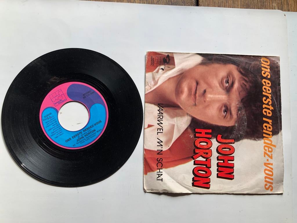 John Horton: ons eerste rendez-vous ( belpop; 1975), Cd's en Dvd's, Verzenden, Gebruikt