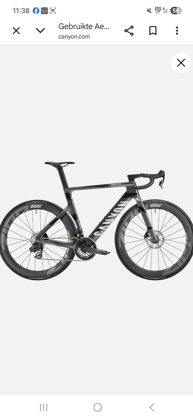 VOULU ! ! ! Fourche pour Canyon Aeroad 2025, Vélos & Vélomoteurs, Enlèvement