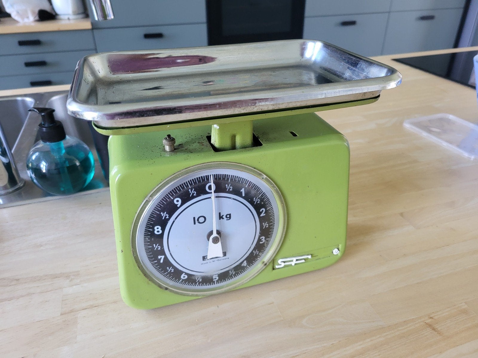 Stube keukenweegschaal vintage groen, Electroménager, Balances, Enlèvement, Balance de cuisine