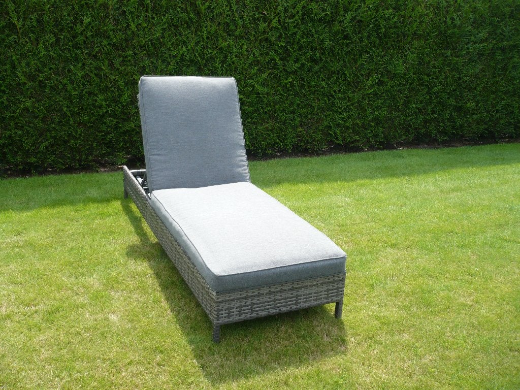 ligzetel, Tuin en Terras, Ligbedden, Ophalen, Zo goed als nieuw, Aluminium, Verstelbaar