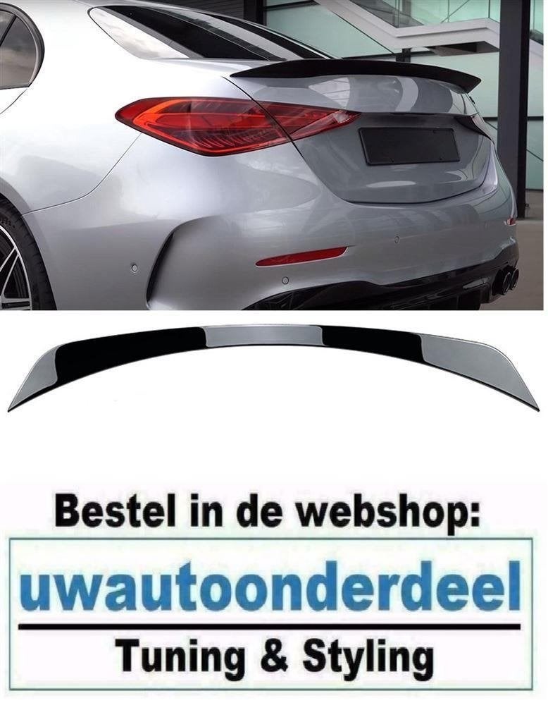 Spoiler Achterklep Lip glans Zwart Voor MB C Klasse W206 AMG, Verzenden