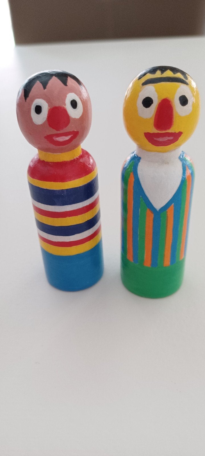 Bert en Ernie pegdolls, Ophalen, Nieuw