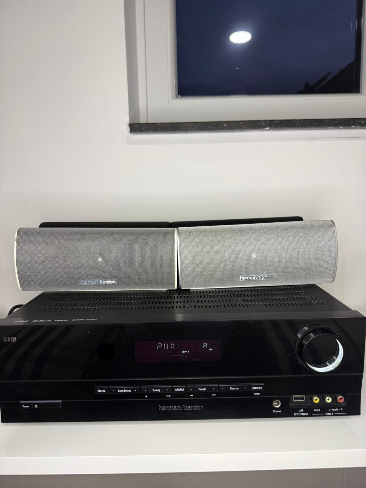 Harman Kardon AVR 70 Receiver + HarmanKardon & Bose Speakers, TV, Hi-fi & Vidéo, Autres marques, Lecteur Blu-ray, Enlèvement, Utilisé