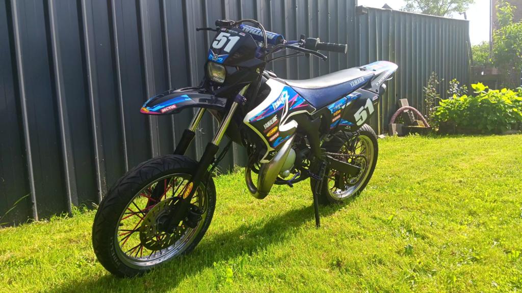 Yamaha dt 50, Ophalen, 6 versnellingen, Gebruikt, Klasse B (45 km/u)