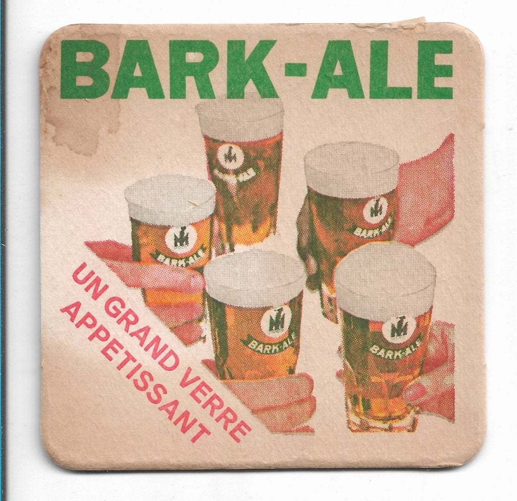 sous-bock Bark-Ale, Collections, Marques de bière, Enlèvement ou Envoi, Utilisé, Sous-bock