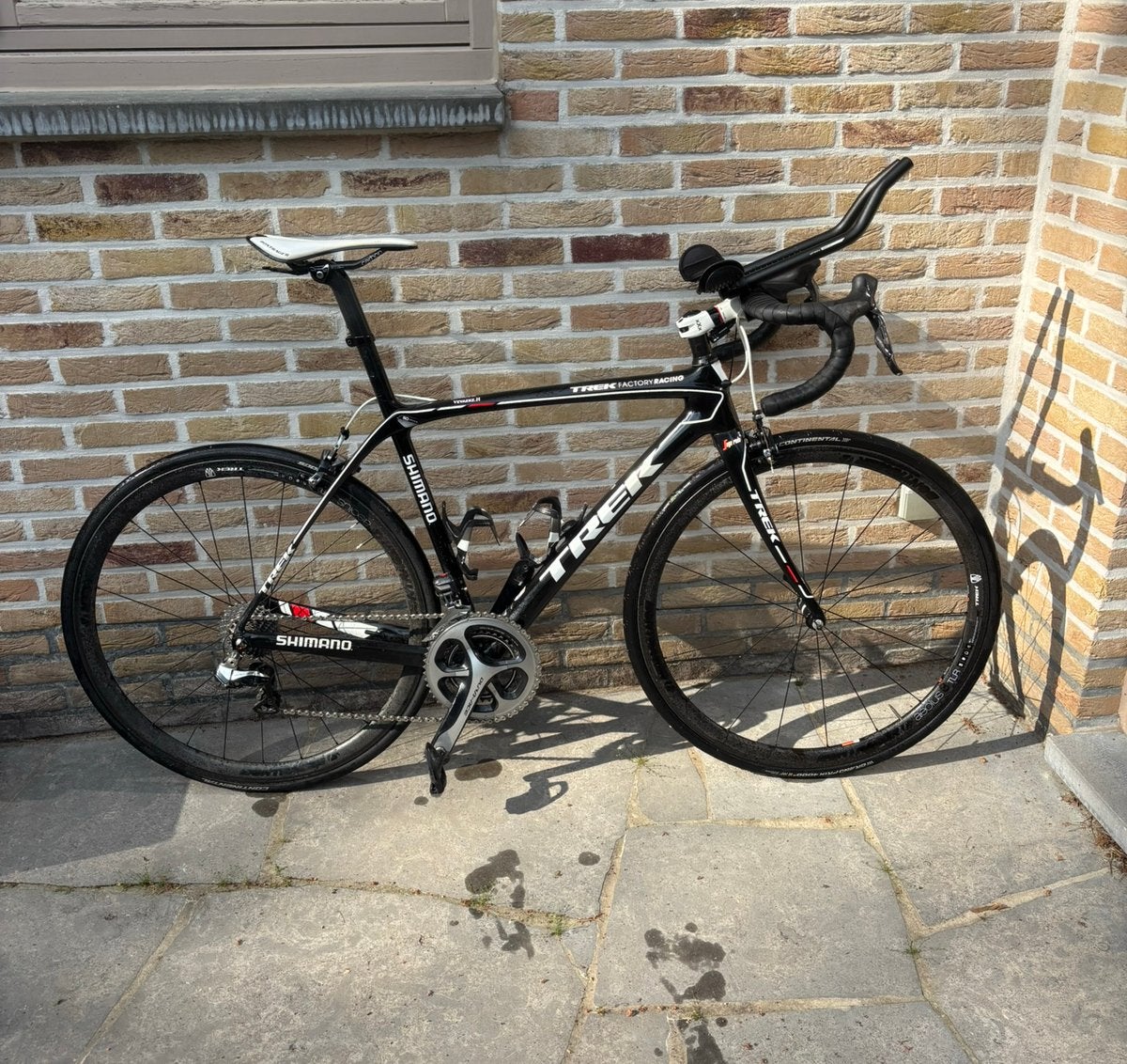 Trek Domane Racefiets, Fietsen en Brommers, Fietsen | Racefietsen, Ophalen, Zo goed als nieuw, Carbon
