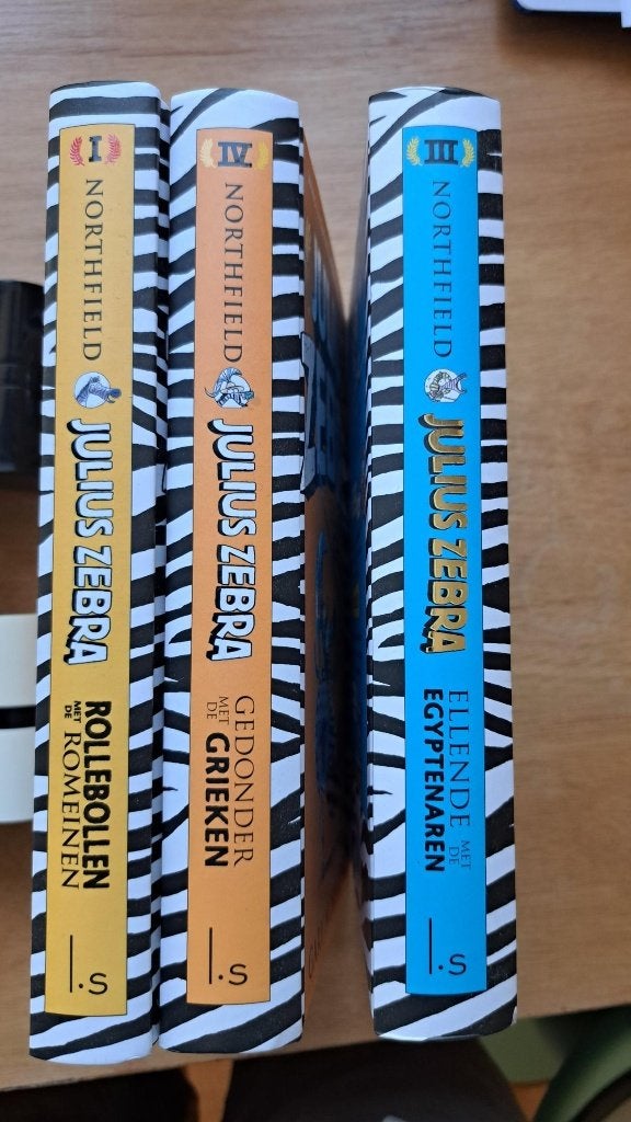 3 boeken Julius Zebra - Gary Northfield, Boeken, Ophalen