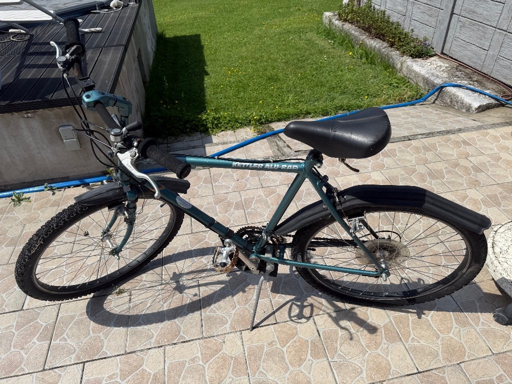 VTT KETTLER Alu-Rad, Frein sur jante, 45 à 49 cm, Enlèvement, Utilisé