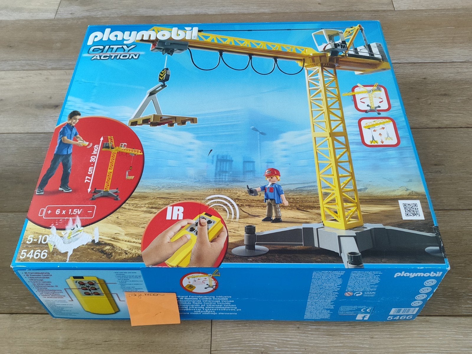 Playmobil 5466 City Action Kraan, Kinderen en Baby's, Ophalen