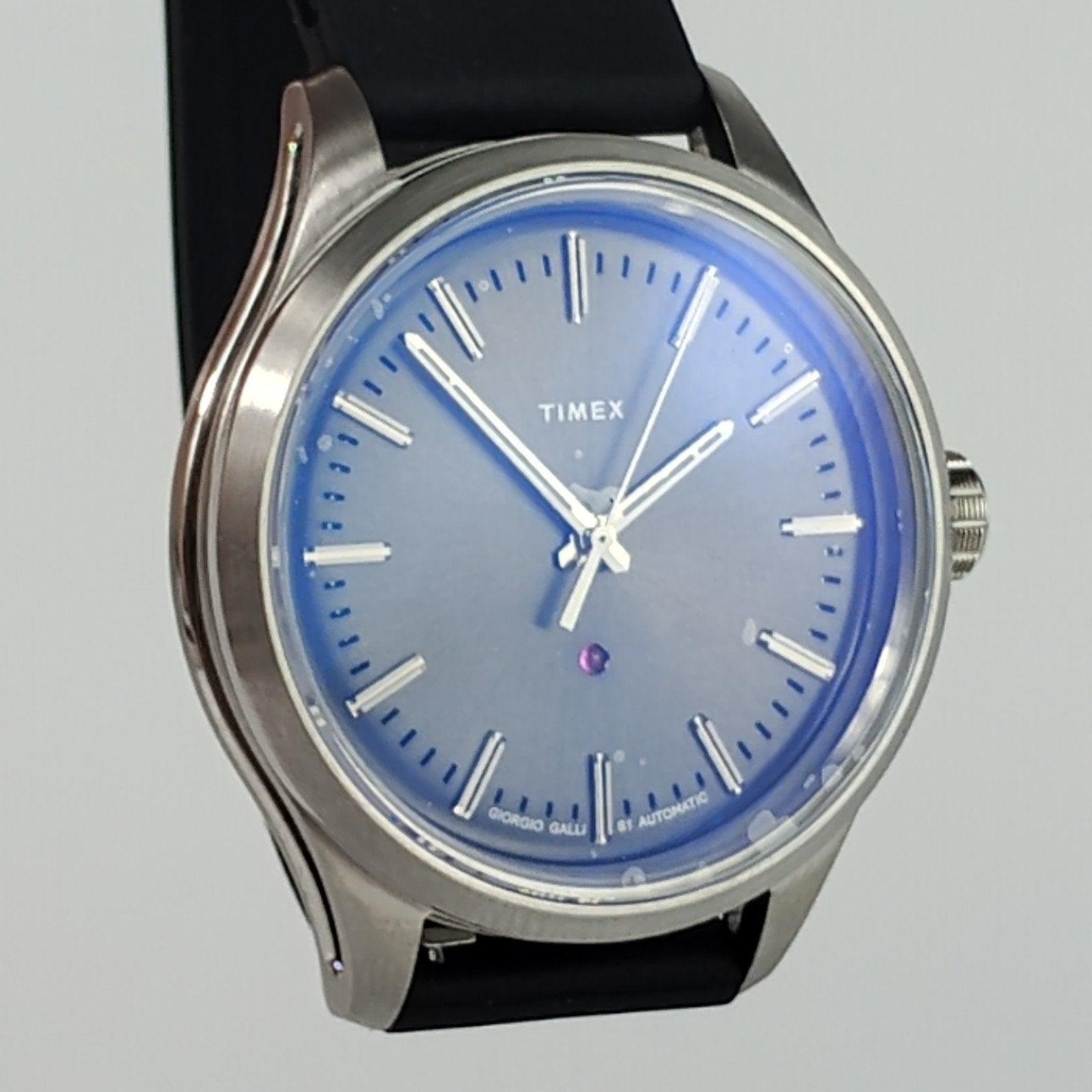 Zeldzame Timex Giorgio Galli S1 nieuwe automaat, gelimiteerd, Overige merken, Staal, Polshorloge, Overige materialen