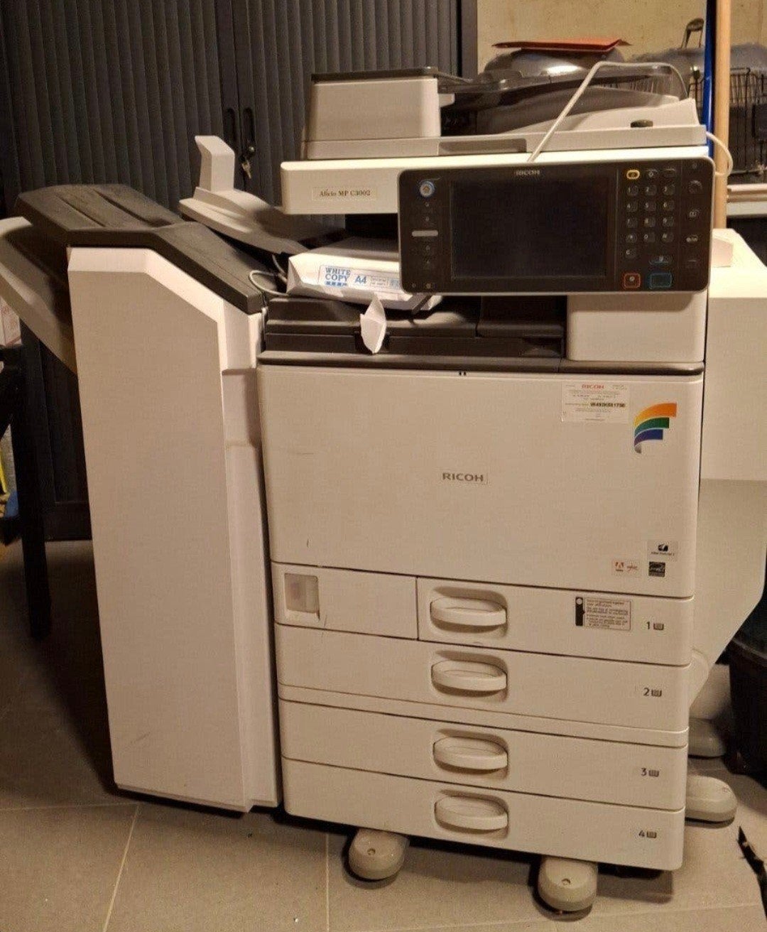 Ricoh Aficio MP C3002, Informatique & Logiciels, Enlèvement, Scannez, Photocopieuse