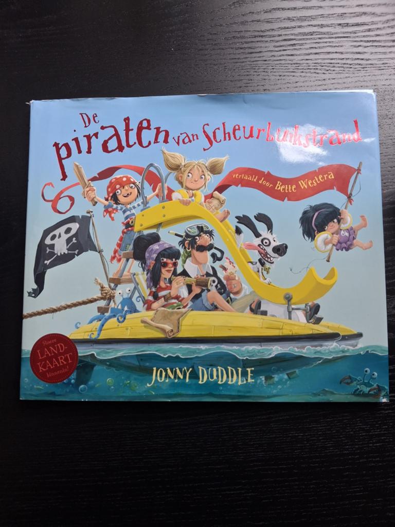Jonny Duddle - De piraten van Scheurbuikstrand, Ophalen, Zo goed als nieuw, Jonny Duddle, Prentenboek