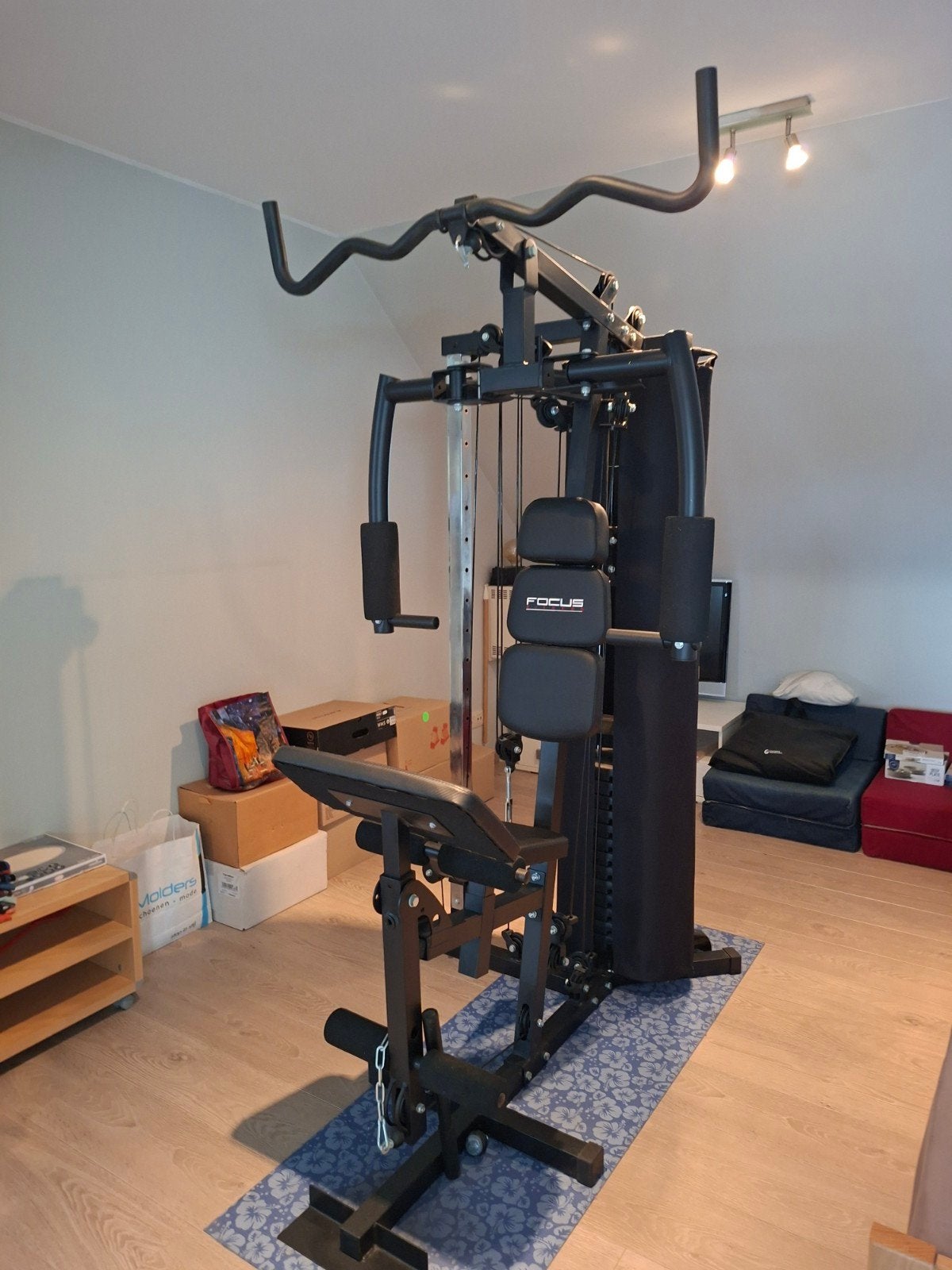 Focus Fitnesstoestel, Ophalen