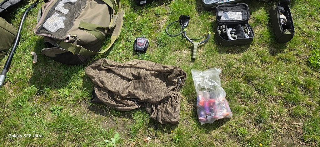 volledige karper set, Enlèvement, Comme neuf, Canne à pêche complète