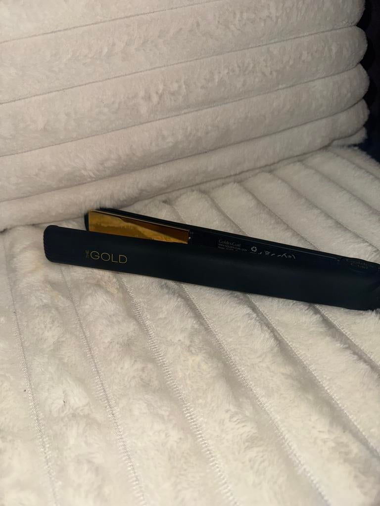 Lisseur pro titanium, plaques en pierre de tourmaline, Enlèvement, Comme neuf, Fer à friser ou Lisseur