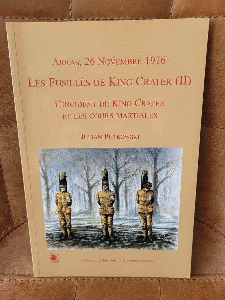 Arras, 26 novembre 1916 - Les Fusillés de King Crater (II), Enlèvement ou Envoi