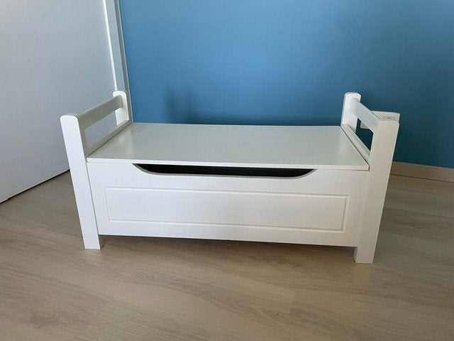 speelgoedkoffer, Ophalen