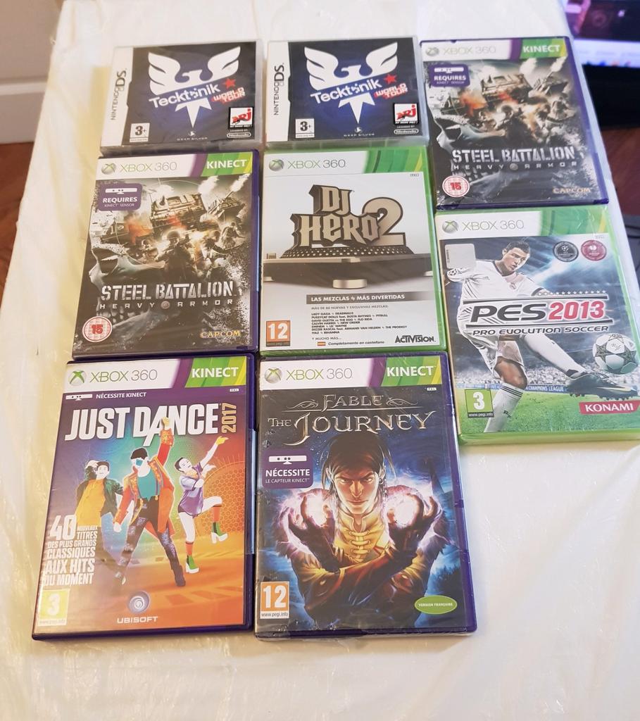 Lot 8 DS- en Xbox 360-games nieuw in blisterverpakking, Games en Spelcomputers, Games | Xbox 360, Ophalen of Verzenden