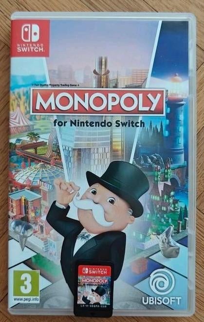 Monopoly for Nintendo Switch, Games en Spelcomputers, Games | Nintendo Switch, Zo goed als nieuw, Strategie en Constructie, 3 spelers of meer
