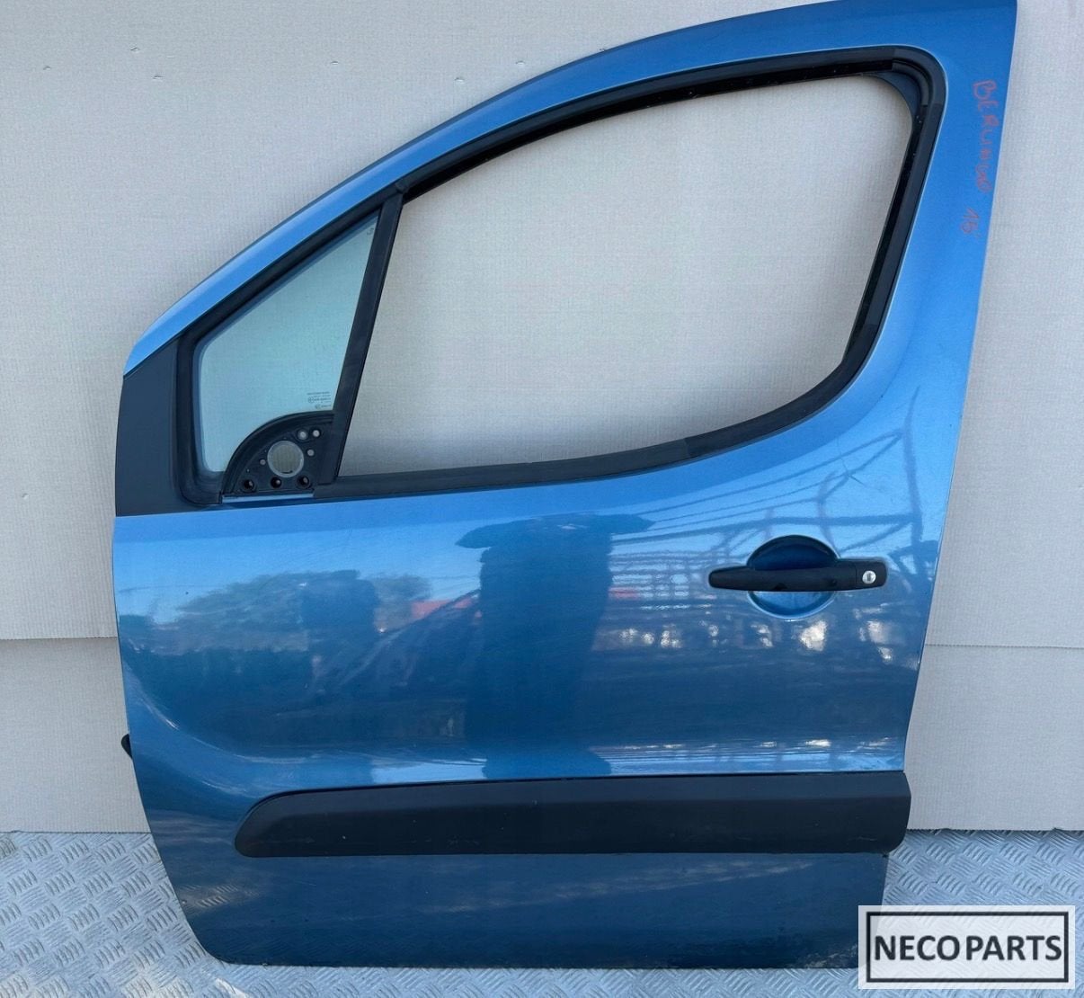 CITROEN BERLINGO III PORTIER DEUR LINKS ORIGINEEL COMPLEET, Gebruikt, -, Ophalen of Verzenden, Achter