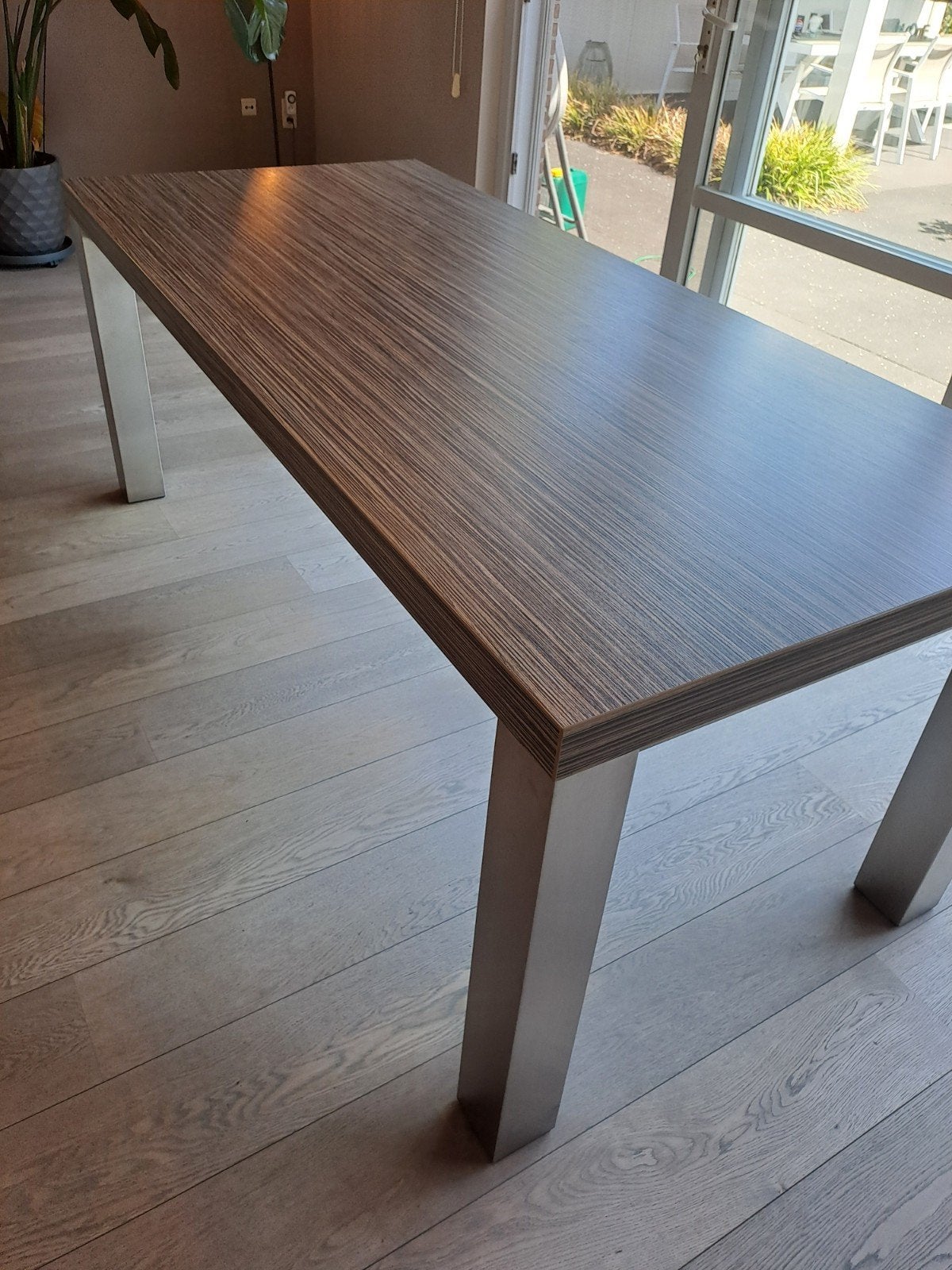 eettafel, Huis en Inrichting, Tafels | Eettafels, Ophalen, 200 cm of meer, 50 tot 100 cm, Vijf personen of meer