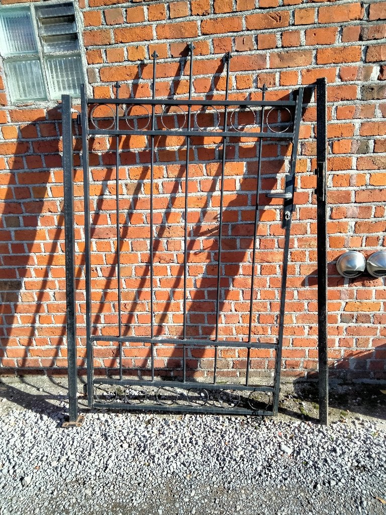tuinpoort 185 x 100 cm, Ophalen, Gebruikt, 100 tot 150 cm, Draaipoort