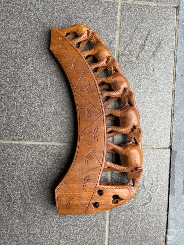 olifanten, Ophalen, Handgemaakt, Hout, Houtsnijwerk