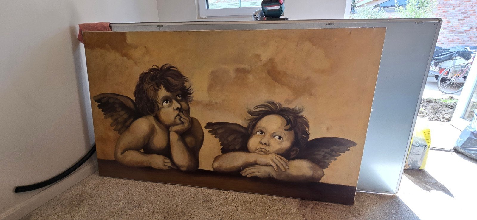 Schilderij Rhapaels angels, Maison & Meubles, Accessoires pour la Maison | Décorations murale, Enlèvement, Tableau