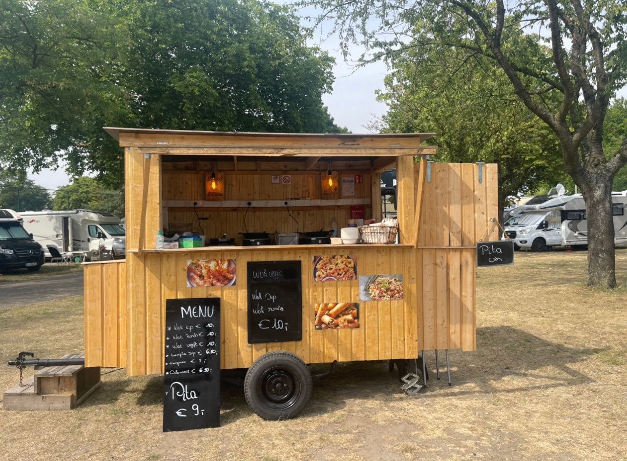 Foodtruck te koop, Ophalen