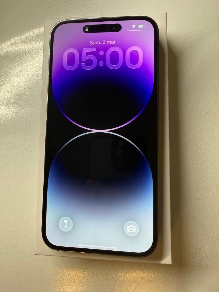 iPhone 14 pro max 256gb, Télécoms, Téléphonie mobile | Apple iPhone, Utilisé, 256 GB, Sans abonnement, Sans simlock, iPhone 14 Pro Max