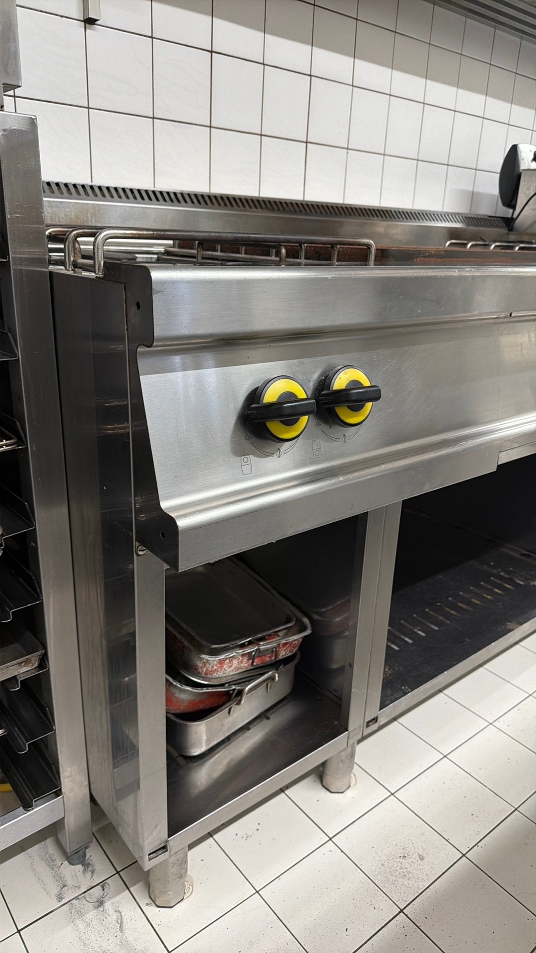 Kookvuur professioneel, Ophalen, Gebruikt, Fornuis, Frituur en Grillen